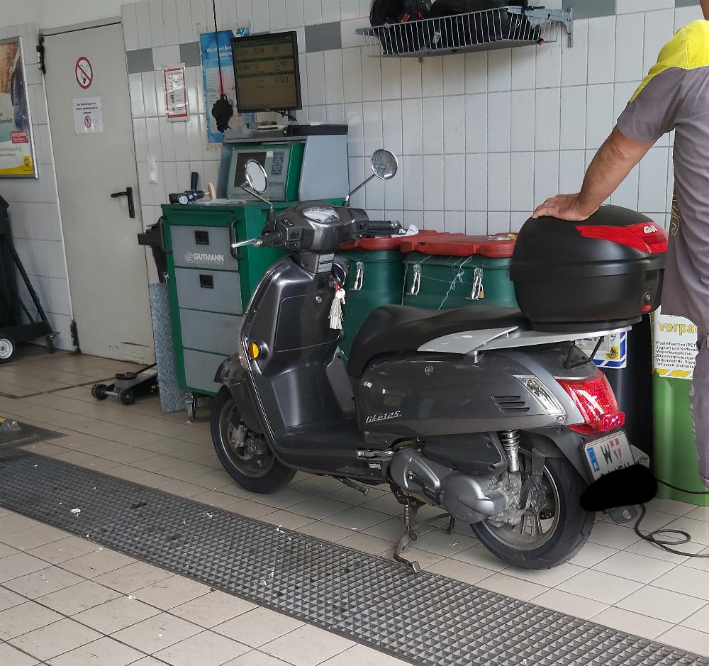 Motorrad verkaufen Kymco Like 125 Ankauf